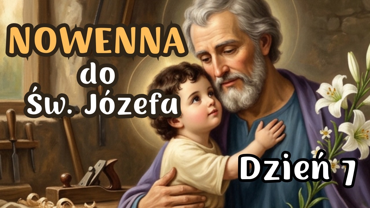 🌹 Nowenna do św. Józefa | Dzień 7 🌹 – Tylko 2 dni do końca, trwajmy w modlitwie!
