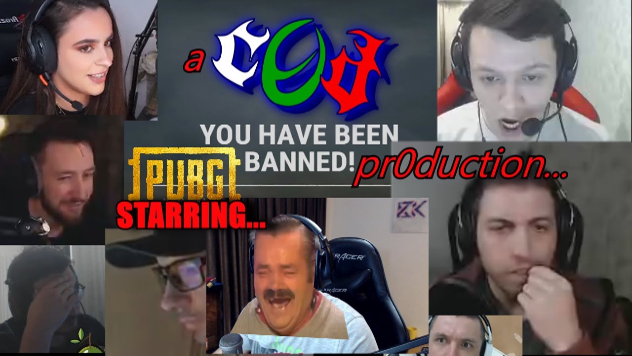 You have been banned - PUBG Ranked Edition #1 (& Twitch Streamer Reactions to c0dbuL #1)
