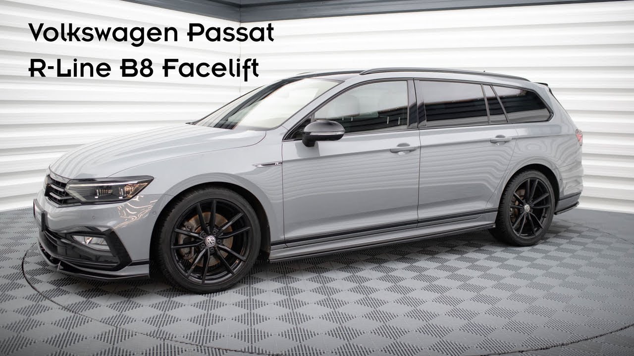 Volkswagen Passat R-Line B8 Facelift (2019 - 2023) | Maxton Design Splitter Set | Presentation #213
