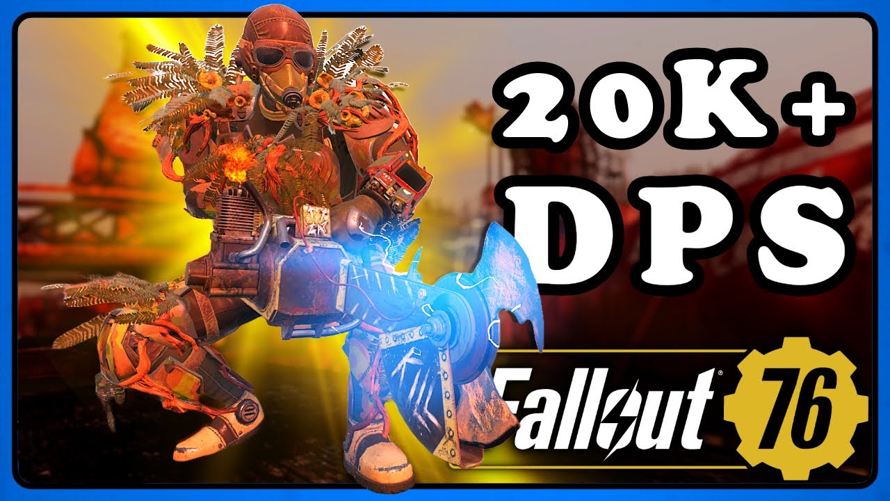 Fallout 76: #1 Boss Killer Build, No Compromise 20k+ DPS Auto Axe & Thorn Melee Build.