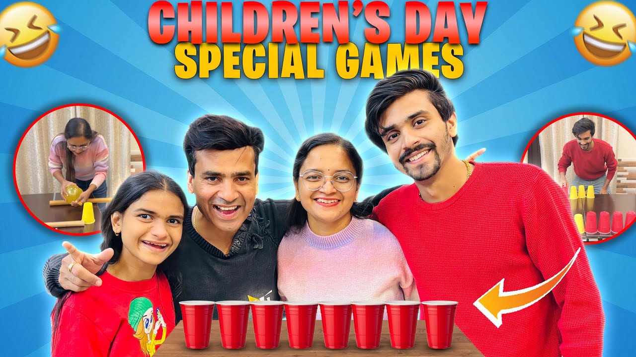 Children’s day special games |himanshu&parul | happy children’s day