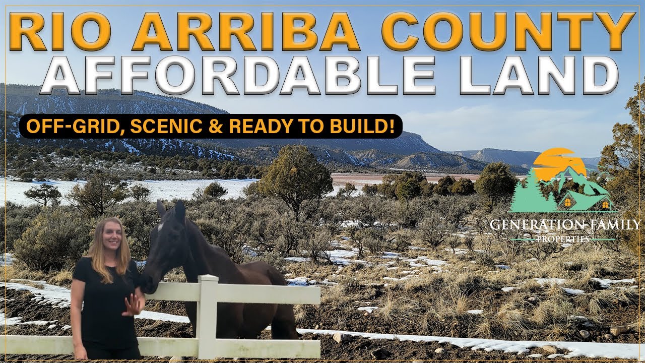 🏞️ Affordable Land for Sale in Rio Arriba County, NM | Off-Grid, Scenic & Ready to Build!🏞️