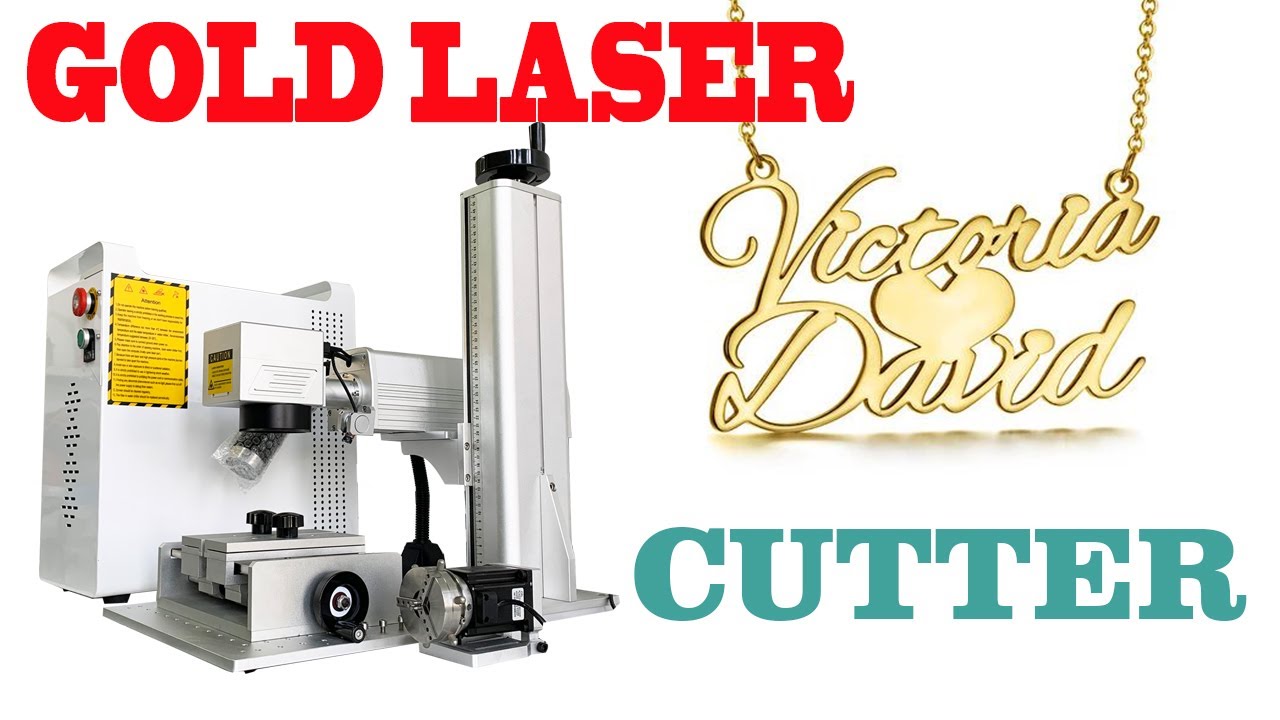 GOLD SILVER JEWELLERY LASER ENGRAVING CUTTING MACHINE Price | Laser Name nacklace making system