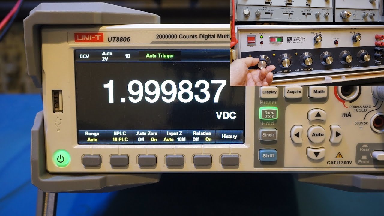 Подробный обзор настольного мультиметра UNI-T UT8806E с 6,5-разрядным дисплеем