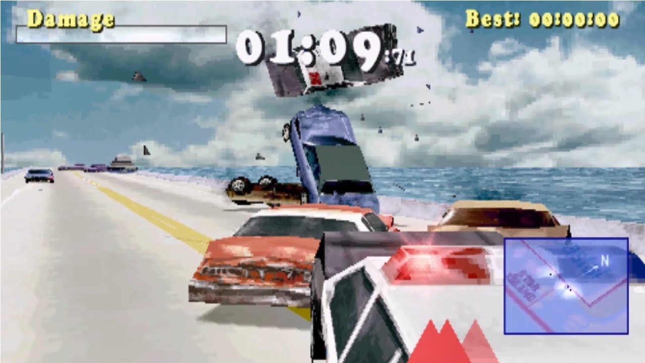 Driver 1 Survival Mode Miami Funny Moments #9 Cheats