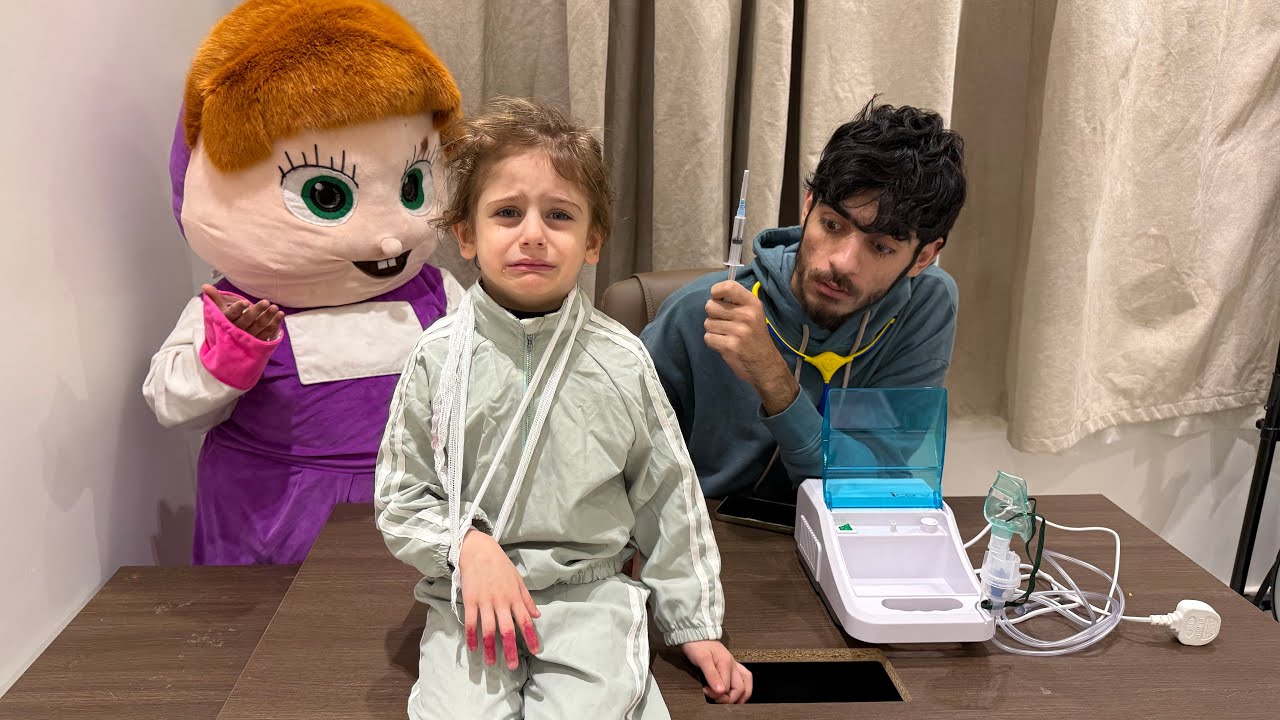 فهودي تعبان واخذنا للدكتور عطاه ابره 😭💔