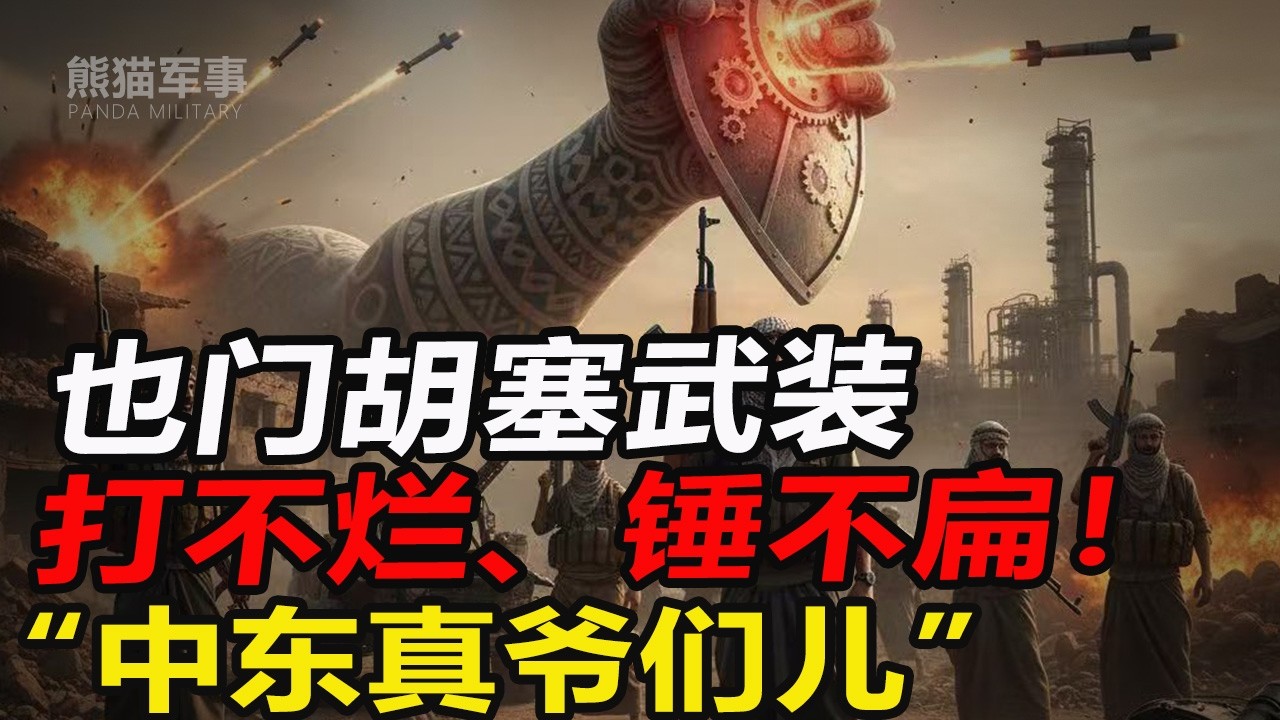 拖鞋军vs高科技：也门胡塞武装凭啥让美以头疼？揭秘中东最硬核的&ldquo;丐版&rdquo;豪赌！#熊猫军事