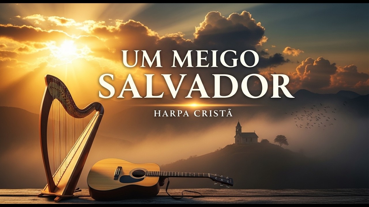 UM MEIGO SALVADOR – Harpa Cristã (Louvor com Letra) | Hino Antigo que Toca a Alma