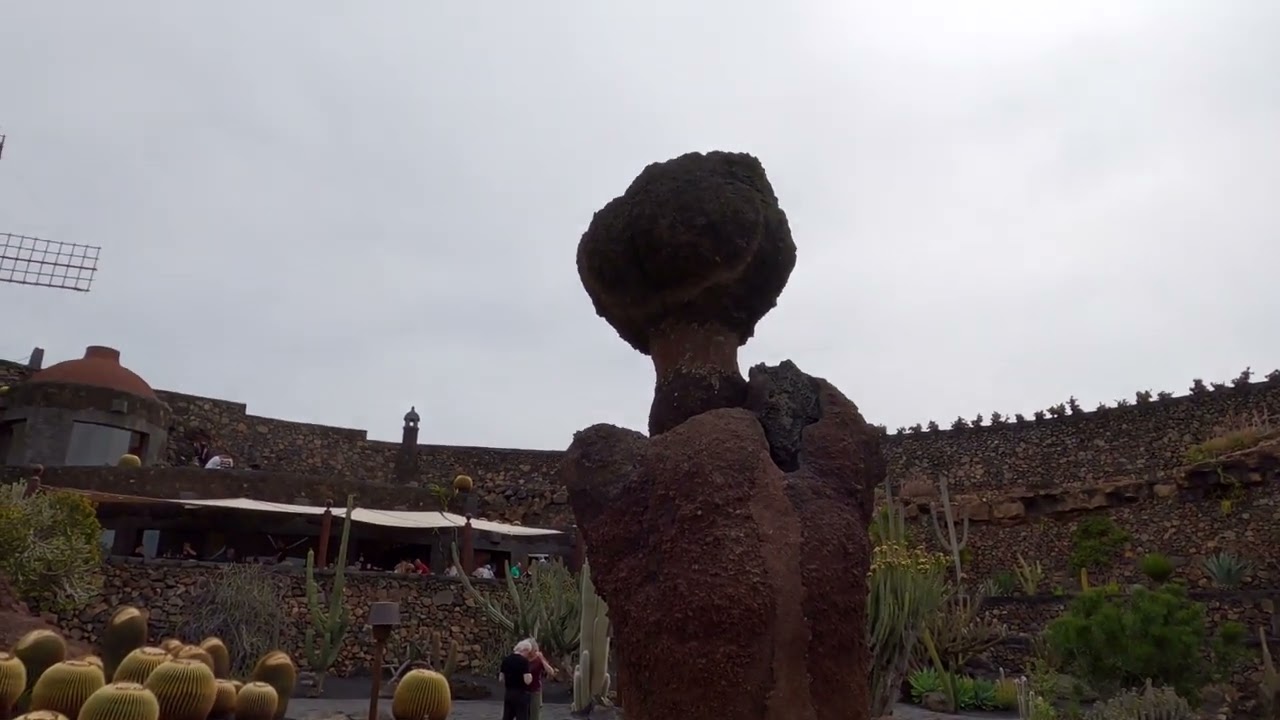 Lanzarote 9 maggio jardin de cactus e Jameos del Agua