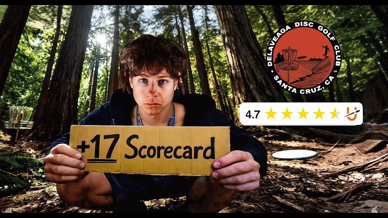 I Played The HARDEST Disc Golf Course in California...I wasn't ready.