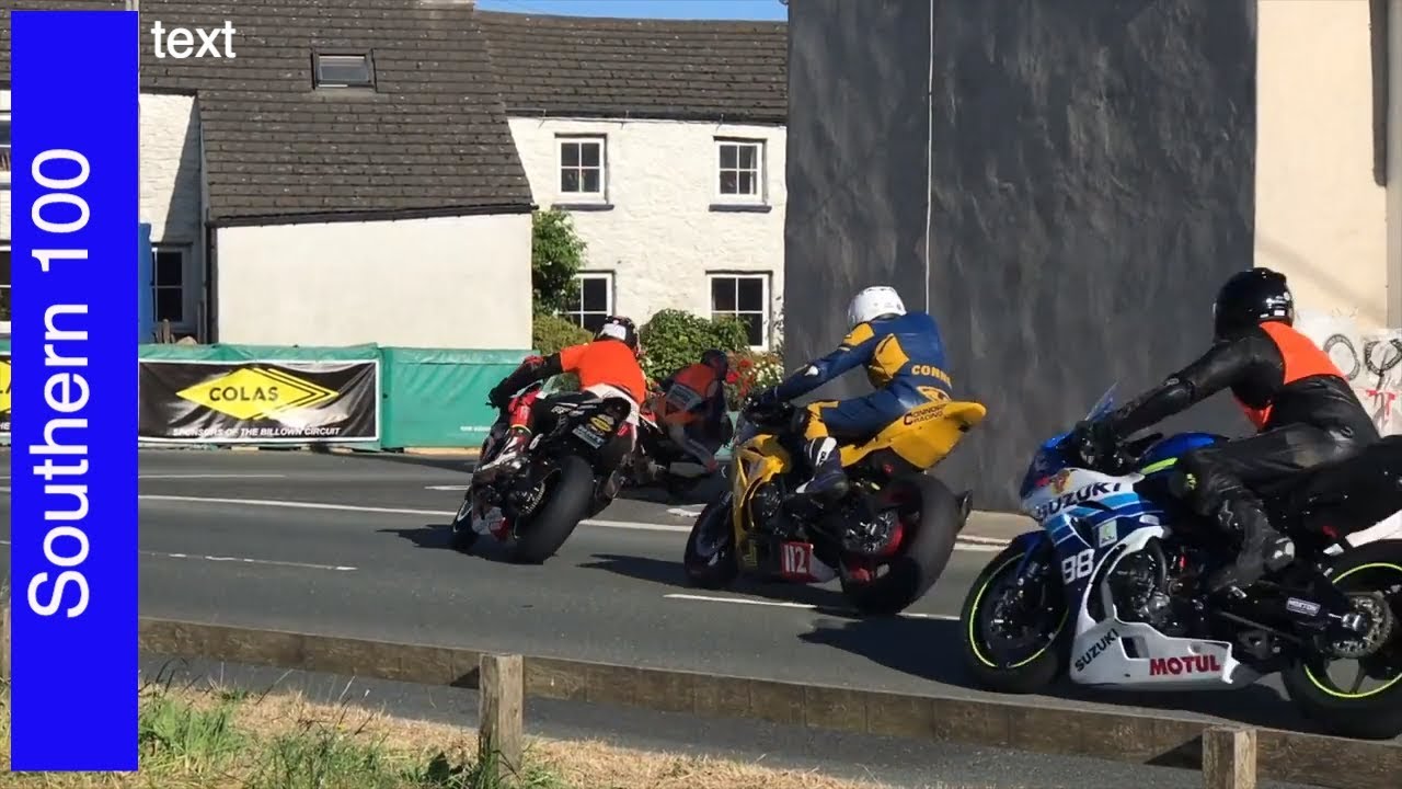 Southern 100 - Ride to First Night of Practice on the BMW R1200GS