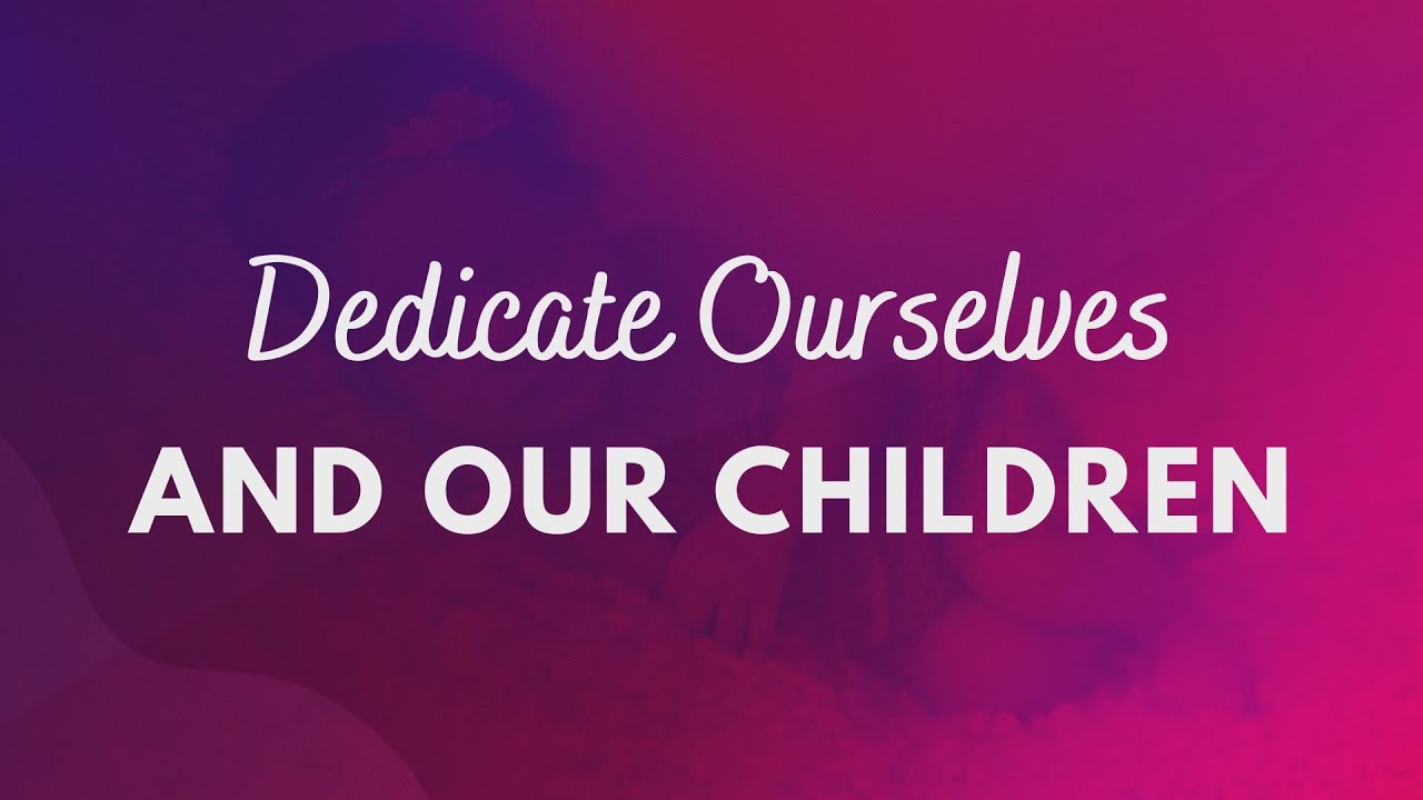 IPC Hebron OK - Pastor Shibu Thomas - Dedicate Ourselves and Our Children