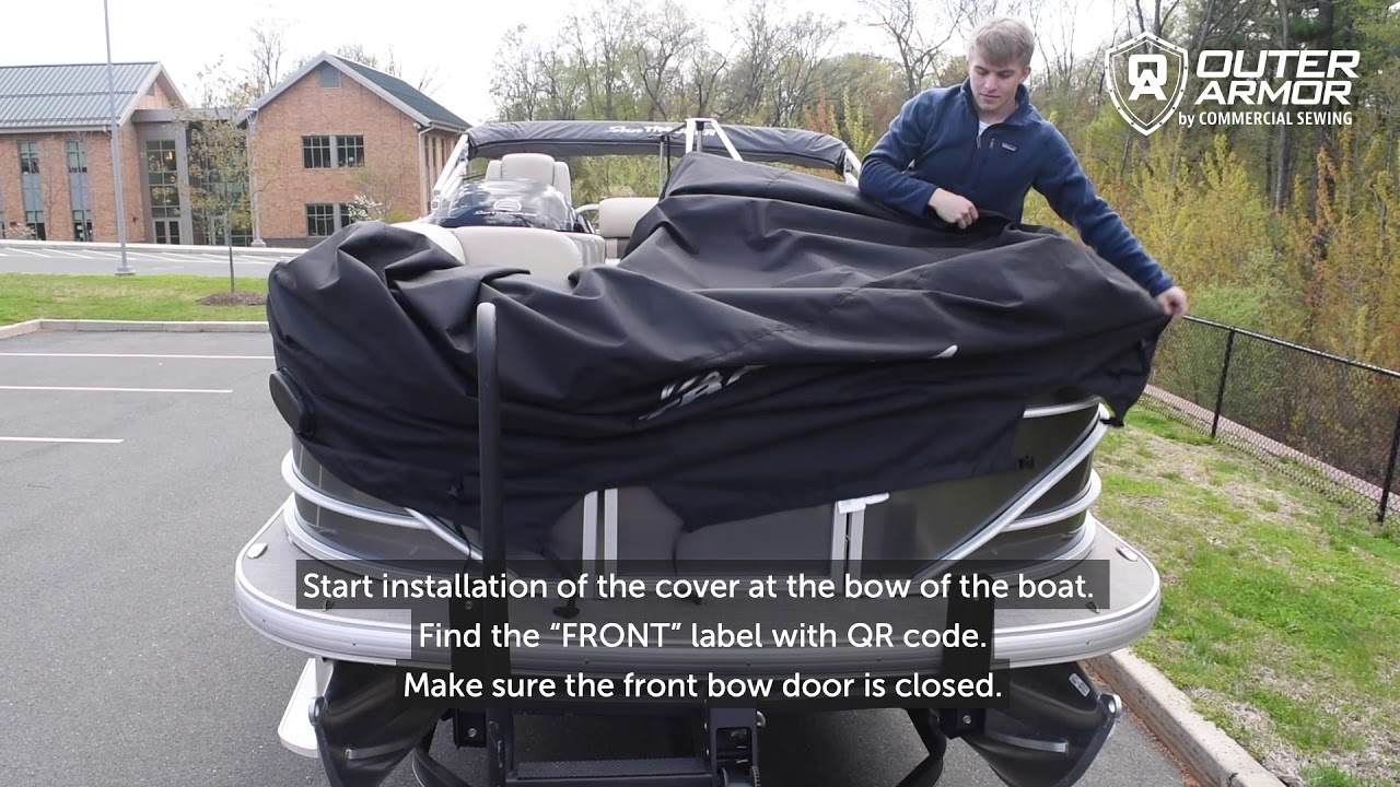 Suntracker ® Party Barge® 20 Cover Install