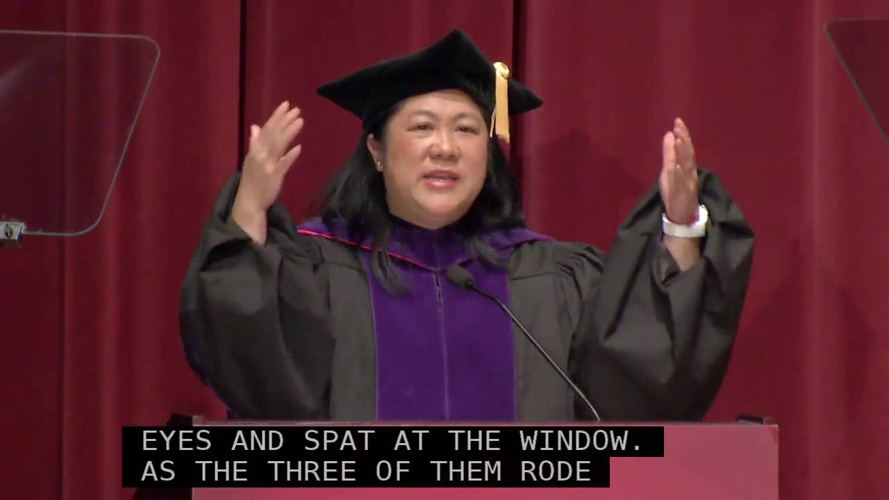Mee Moua Addresses Humphrey School Commencement