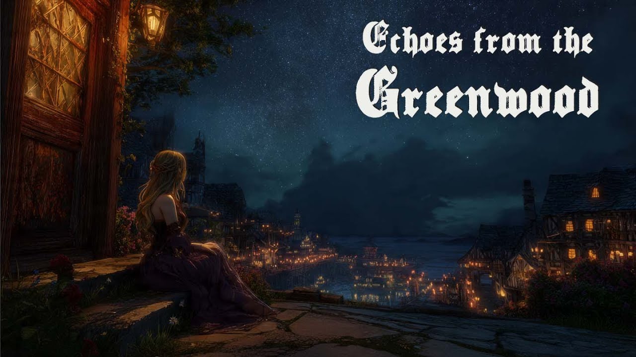Celtic Fantasy Music - Ancient Elven Forest Resonating with Gentle Harp Sounds / Focus Music