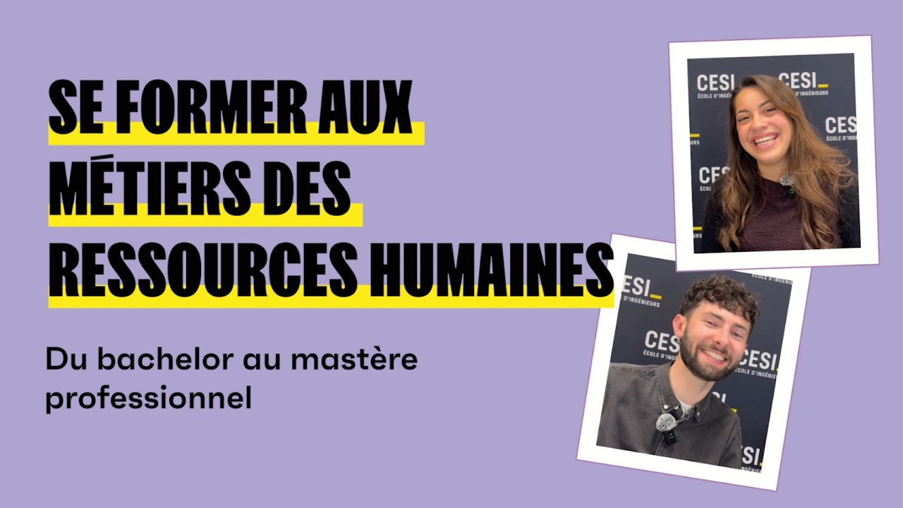 Se former aux métiers des RH, du Bachelor au Mastère