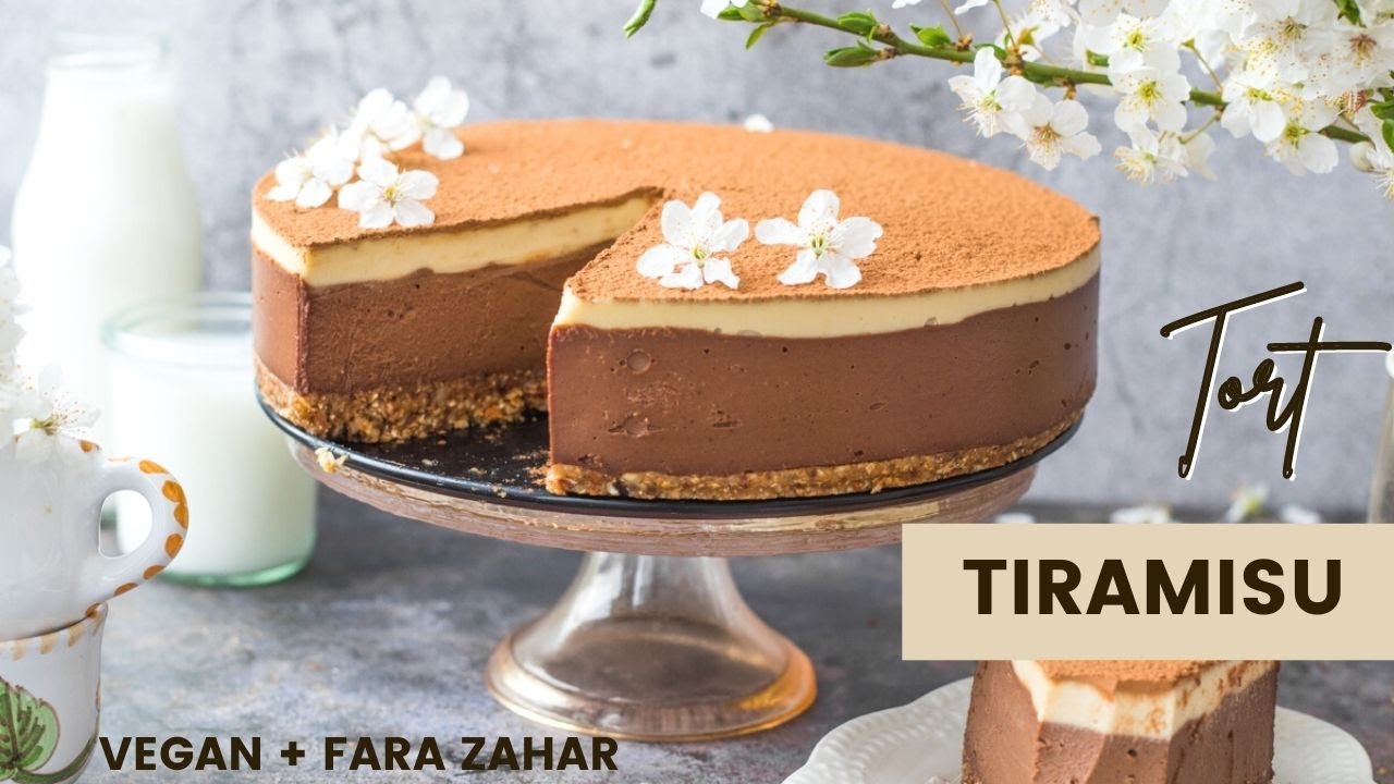 Tort Tiramisu! Rețeta simplă și delicioasă fără zahăr!