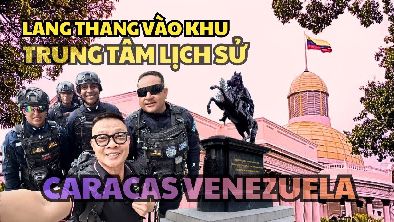 Tiếp tục lang thang khu trung tâm lịch sử, văn hóa Caracas Venezuela ít bữa trước ngày định mệnh