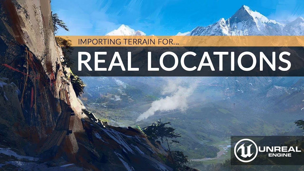 Importing Real World Locations Into Unreal Engine 4 - Beginners Tutorial UE4