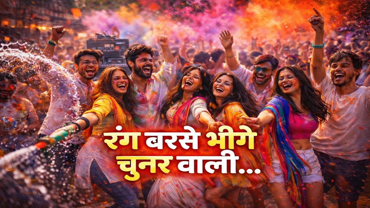 Rang Barse Bheege Chunar Waali | Holi Dance धमाका | New Hindi Holi Song 2026