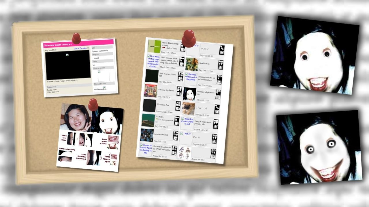 Объясняю друзьям историю создания оригинального изображения Джеффа-убийцы.