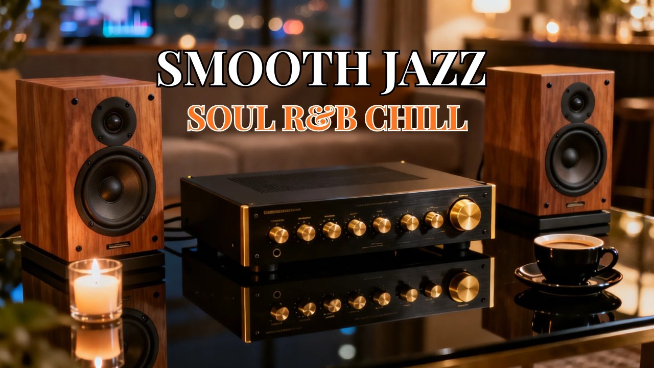 Smooth Jazz & Soulful R&B Instrumental – Warm Sax & Guitar Melodies for Relaxing & Peaceful Moments
