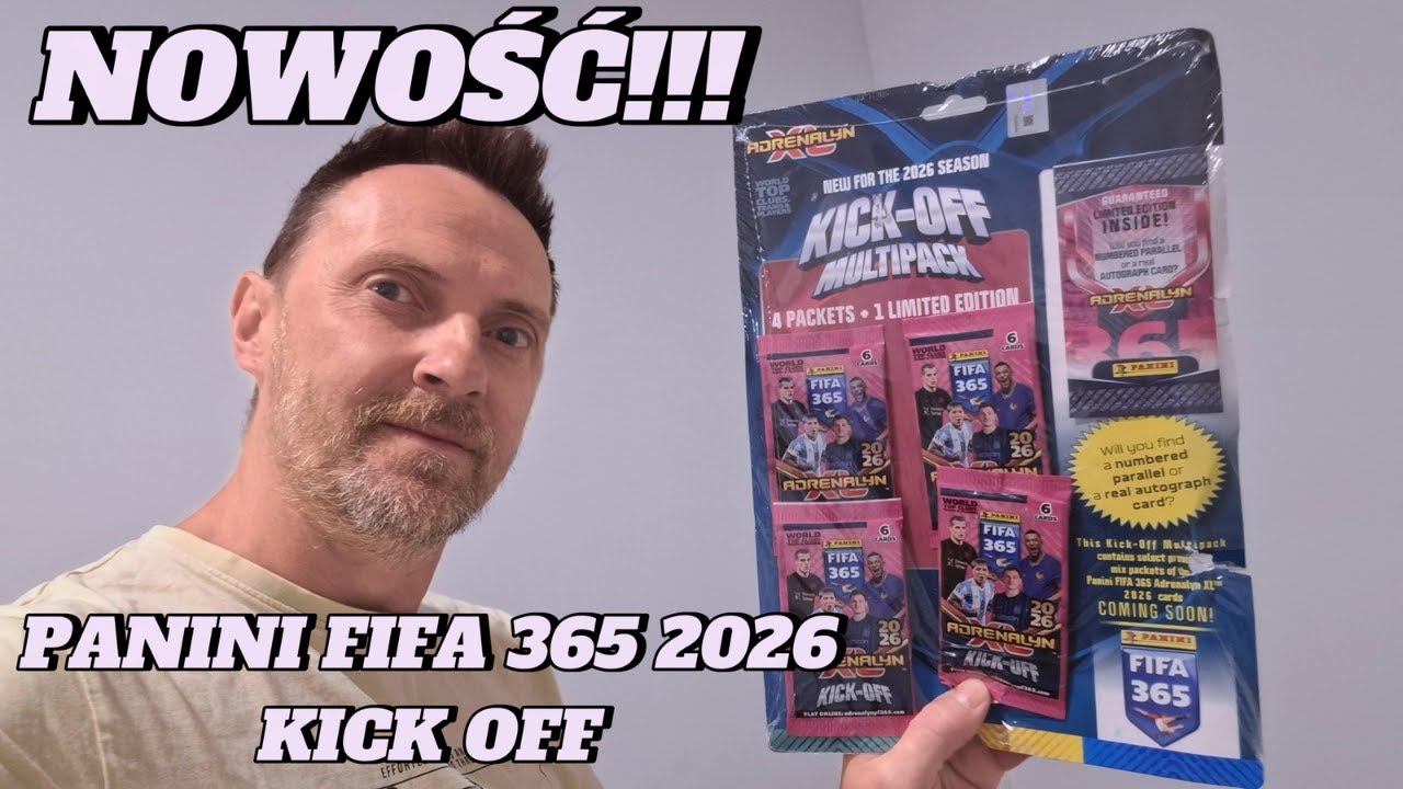 NOWOŚĆ! PANINI FIFA 365 2026 KICK OFF! OTWIERAM MULTIPACKA SZOK! ZOBACZCIE CO SIĘ STAŁO! MASAKRA!