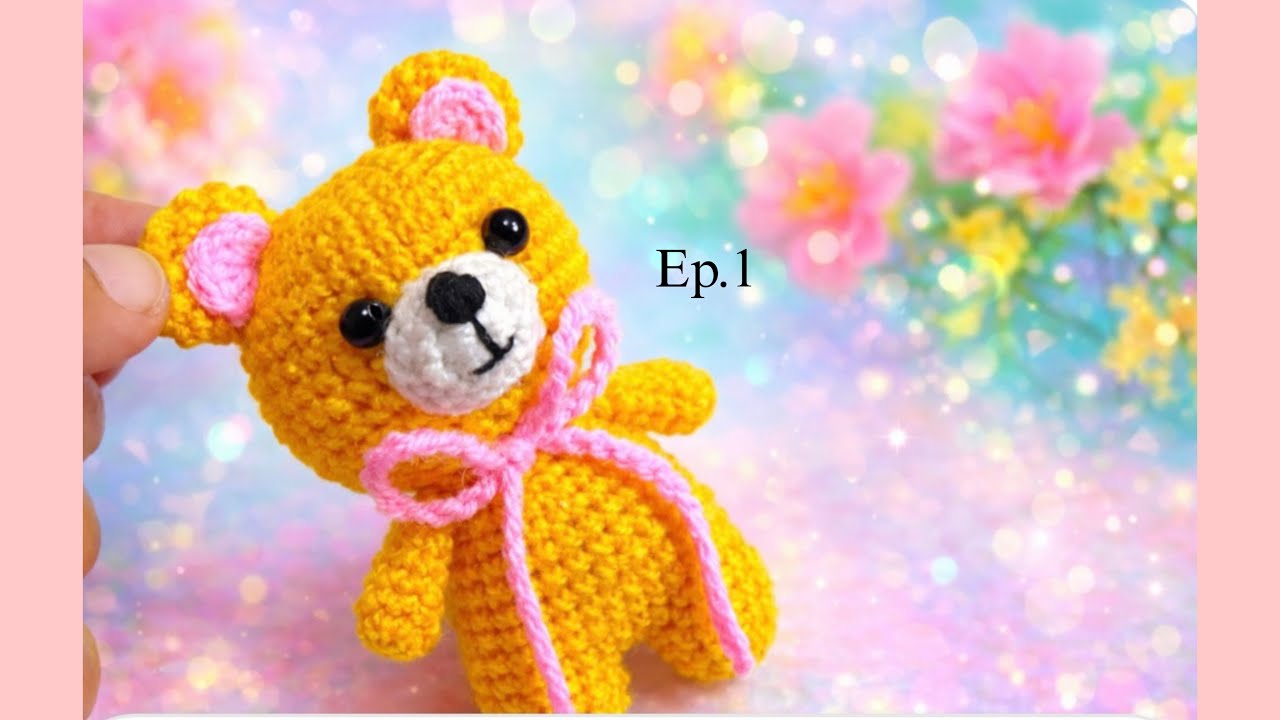 Easy Crochet Bear / Teddy Bear Amigrumi / Step-By-Step Tutorial /Cute Bear/ (part1 )