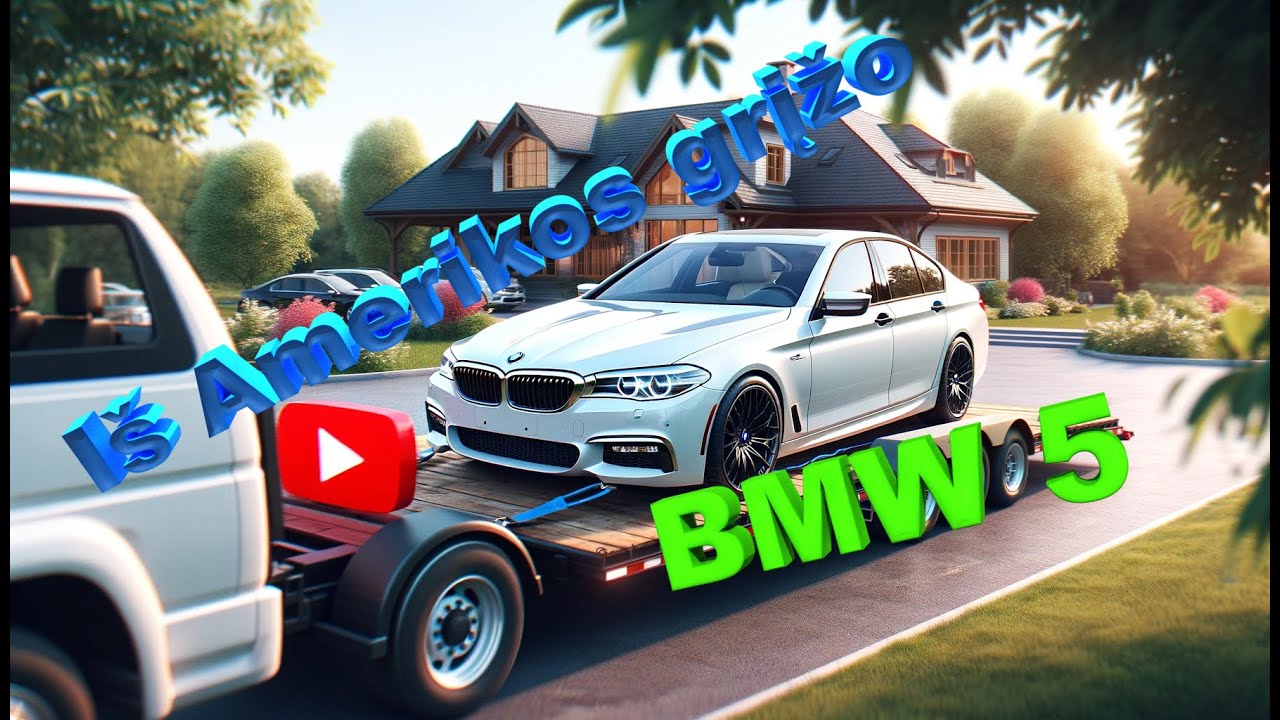 Iš Amerikos grįžo BMW 528i, be siurprizu neapsieita, žiūrim ką turim.