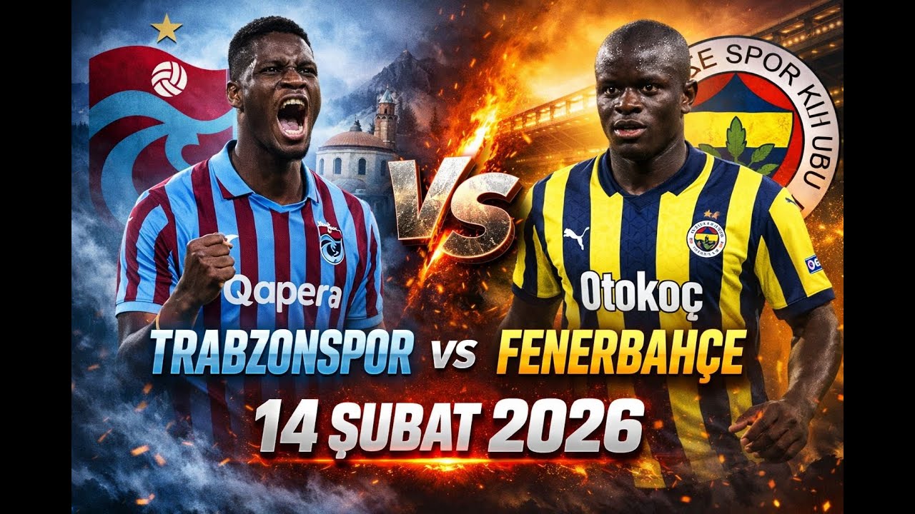 |CANLI| Trabzonspor - Fenerbahçe Trendyol süperlig 22.Hafta FC26 simülasyonu