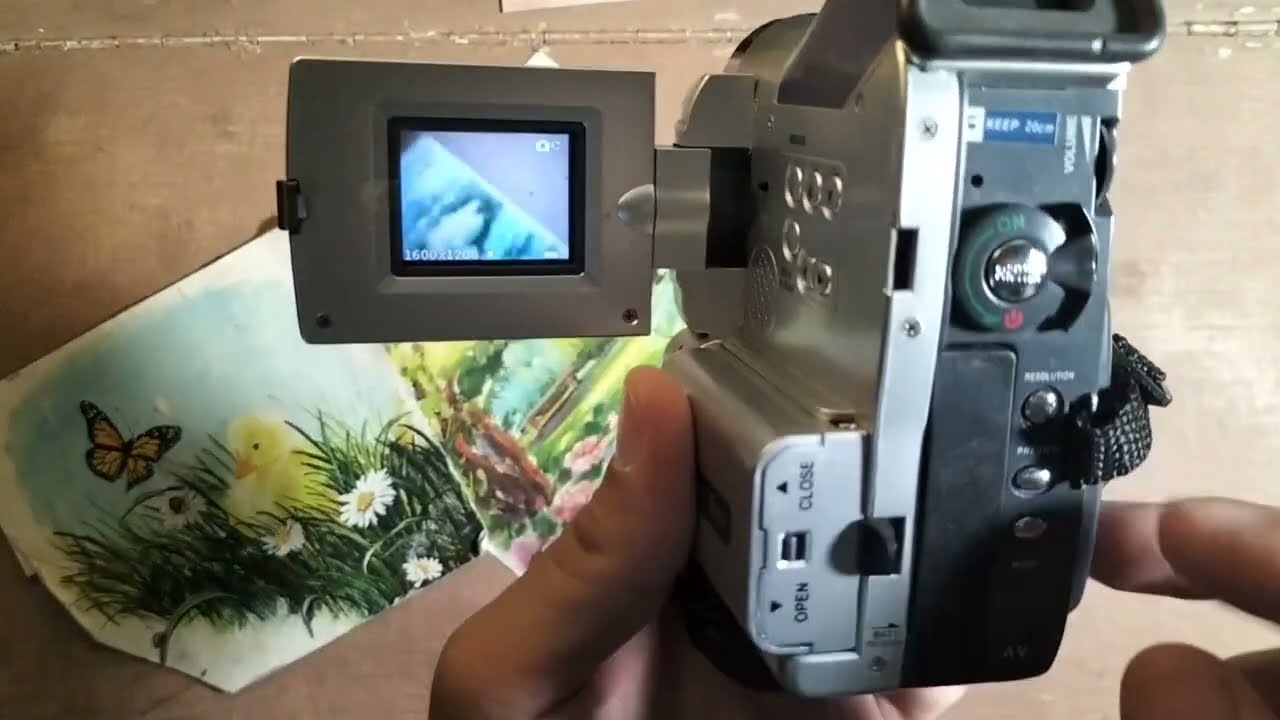 Canomatic DV7000 handy cam a gift from friend features check