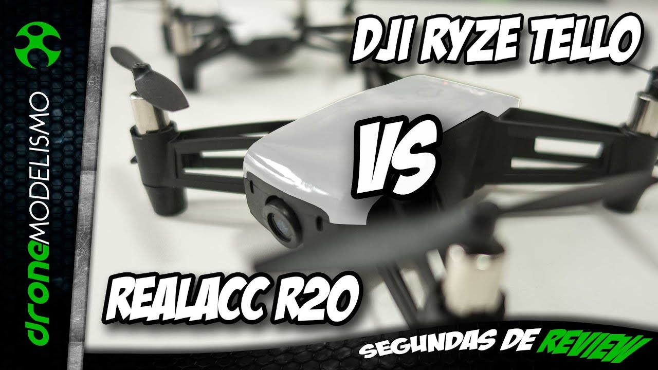 Como o Clone do DJI RYZE TELLO se sai frente ao ORIGINAL (Realacc R20)