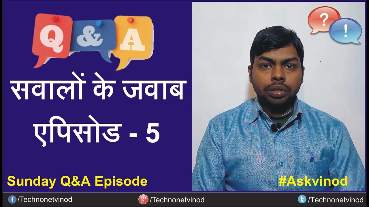Q&A#5 || Sunday Question & Answer Episode#5 || #Askvinod