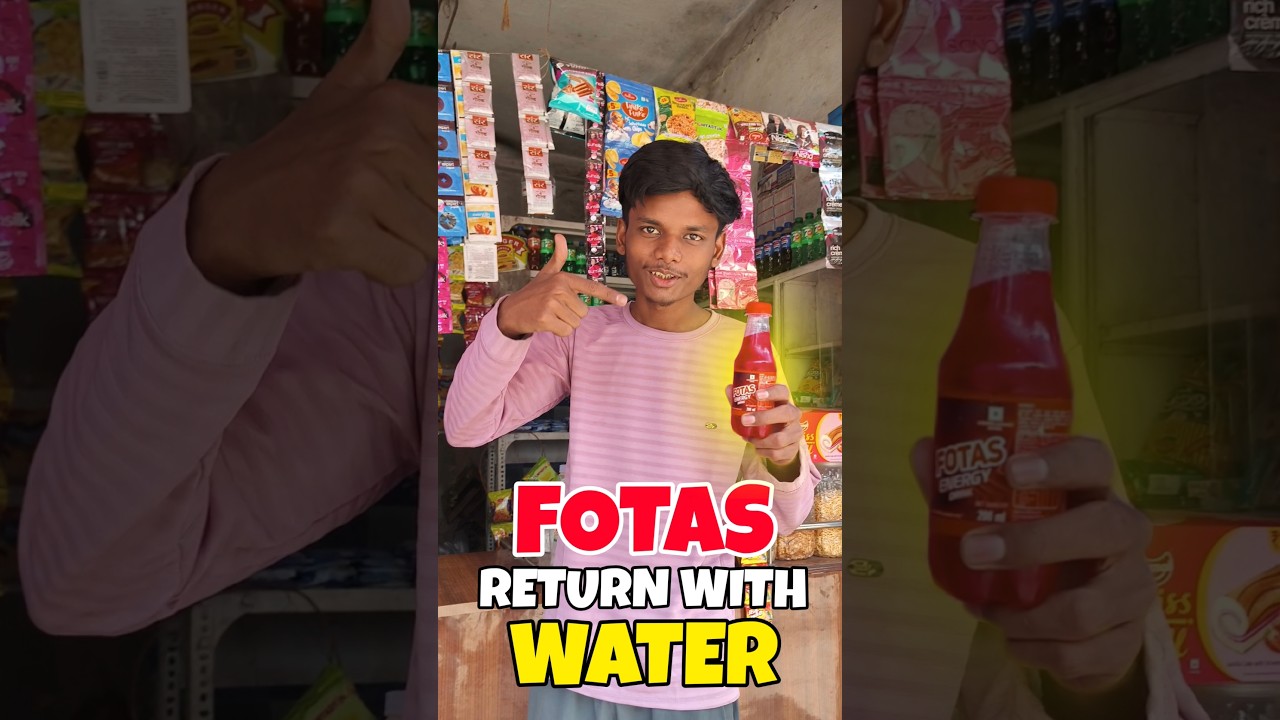 Fotas Return With Water 😂🔥#ytshorts #challenge #minivlog #trending #shortsfeed