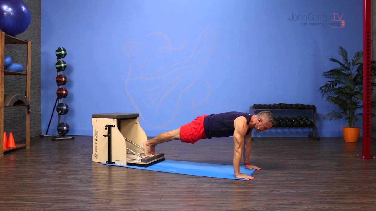 Handstand on the Pilates Chair