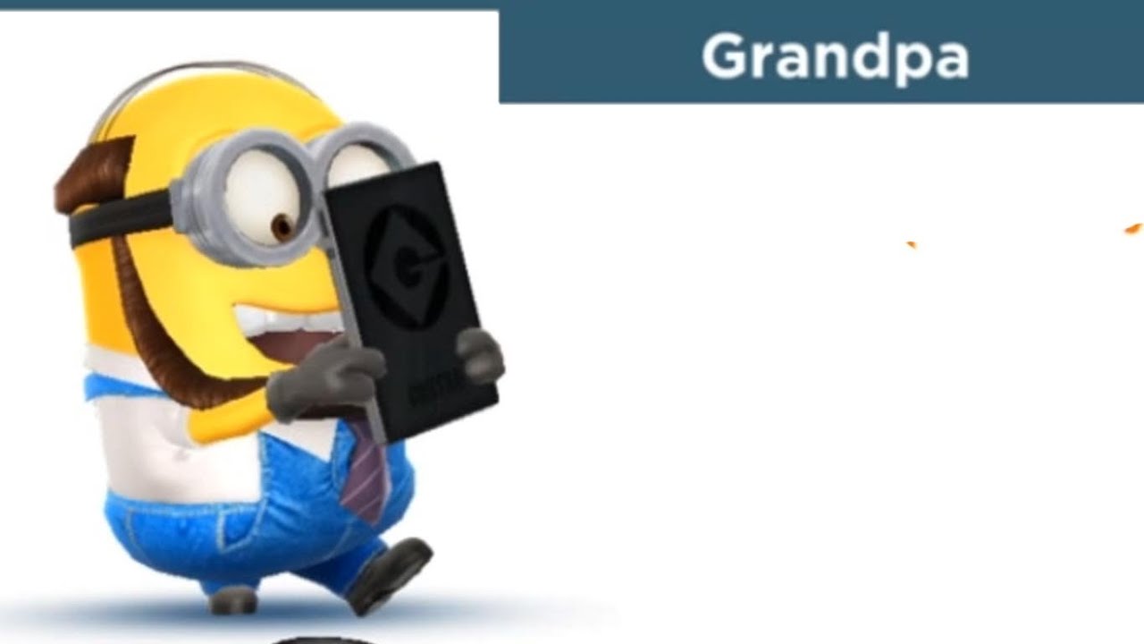 Despicable Me: Minion Rush - Grandpa Costume