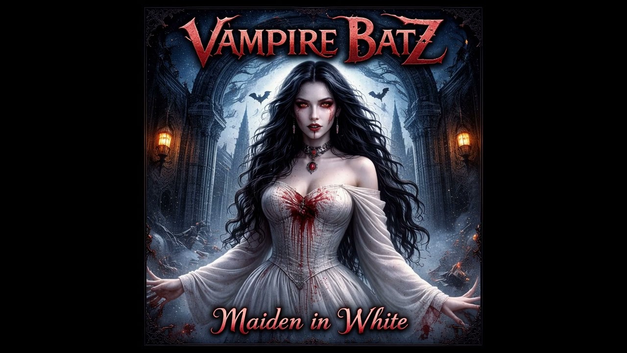 Vampire Batz Maiden in White