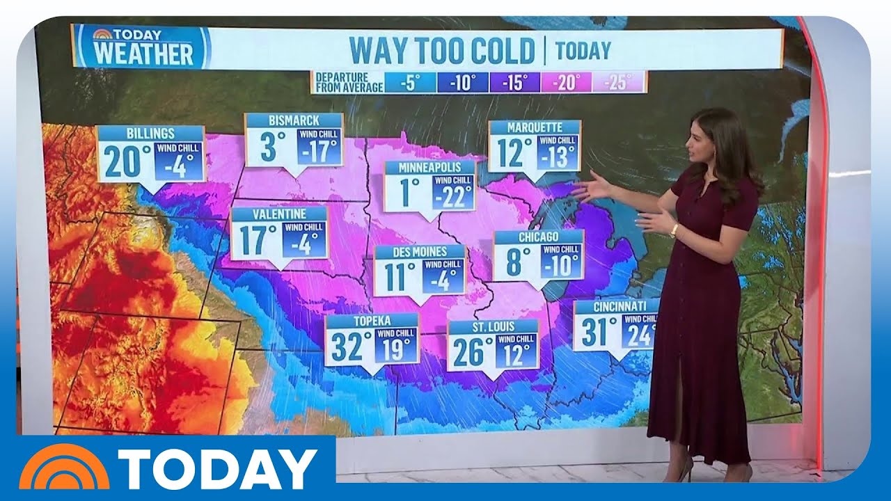 Millions Under Winter Weather Alerts From Midwest to Northeast