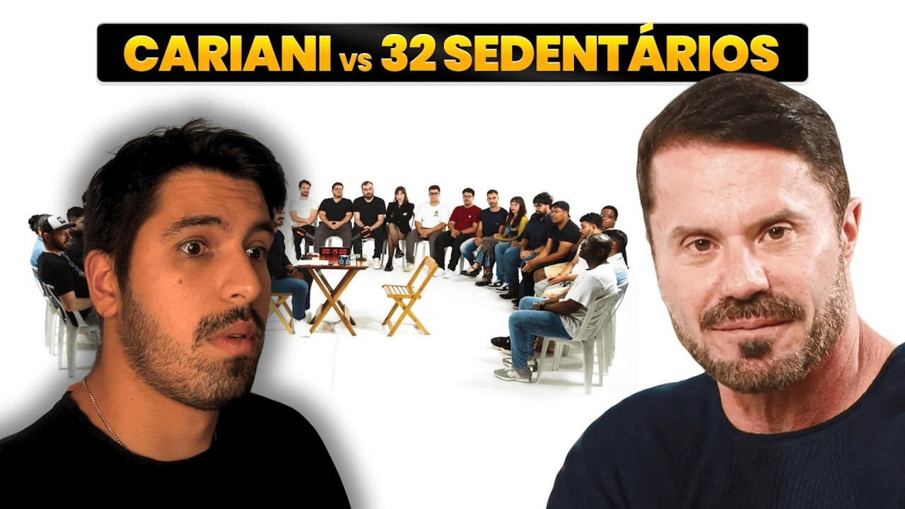 CARIANI X 32 SEDENTÁRIOS | MOMENTOS MAIS POLÊMICOS!