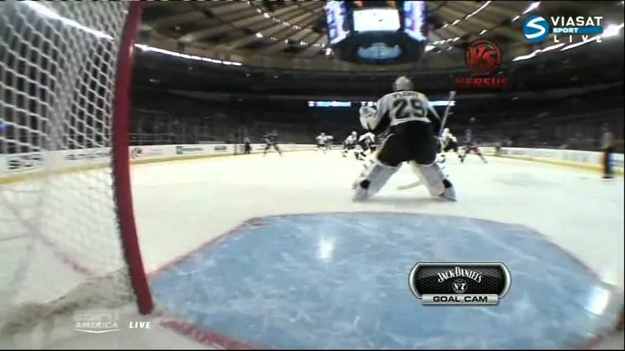 Goal Artem Anisimov (Penguins & Rangers), NHL, 02/01/2011(HD)
