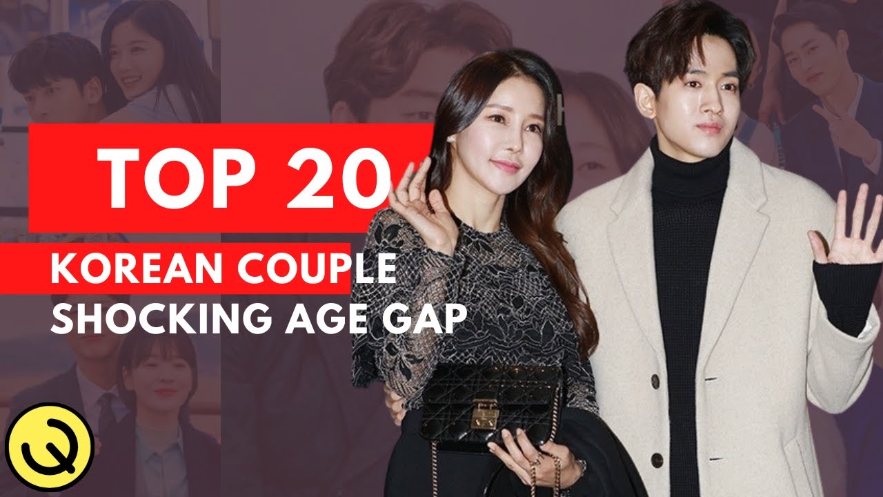 20 Korean Couples With Shocking Age Gap