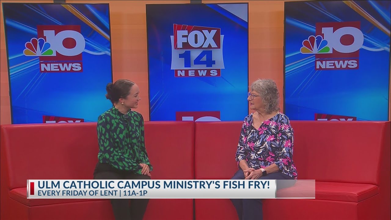 NBC 10 News Today: ULM Catholic Campus Ministry's Fish Fry