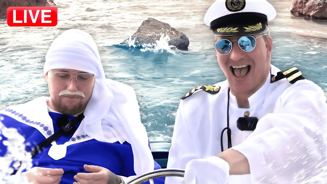 SCHRADIN und ich haben uns ein BOOT GEMIETET…