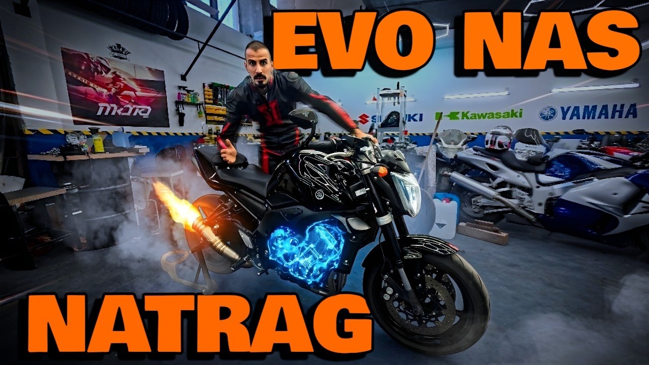 🔥 Sirova Snaga Za Malo Novaca - Yamaha Fz1 Fazer  N / Test / Review / Recenzija