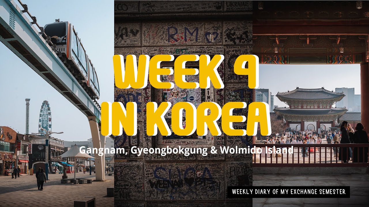 Exchange Week 4 : Day Trip to Chinatown, Wolmido Island & Gangnam 🇰🇷 Gyeongbokgung & Hanbok rental