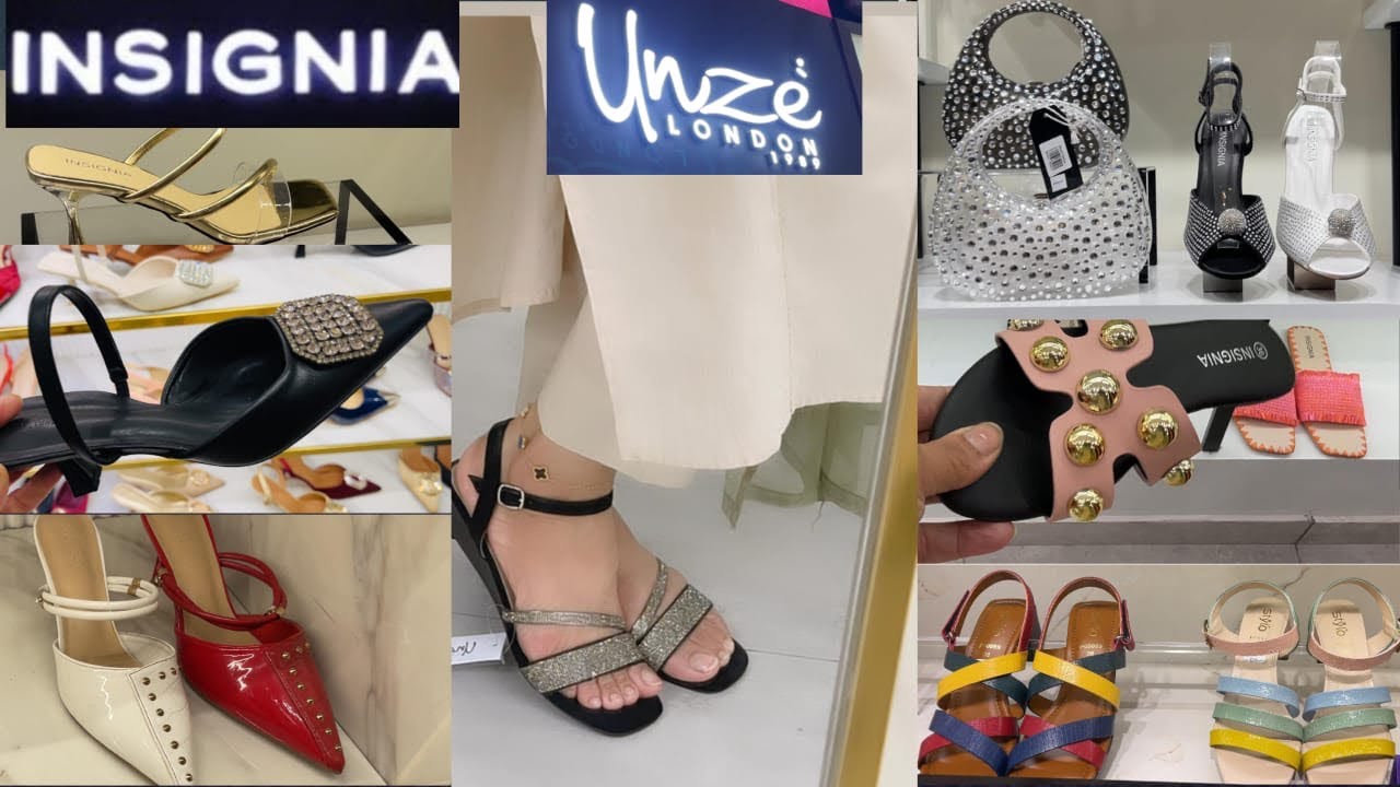 Eid Shoes Collection 2024 👠| flat 50% off💃🛍️ | Bags|  Summer shoes | Insignia ,Unze London, Stylo