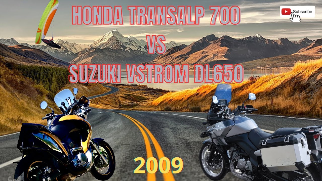 Honda Transalp 700 VS Suzuki Vstrom DL650 - CUAL COMPRAR?