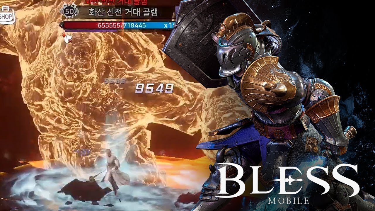 Bless Mobile (KR) - Party gameplay preview