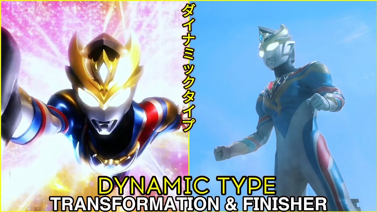 ULTRAMAN DECKER Dynamic Type | Transformation & Finisher (4K 60FPS)