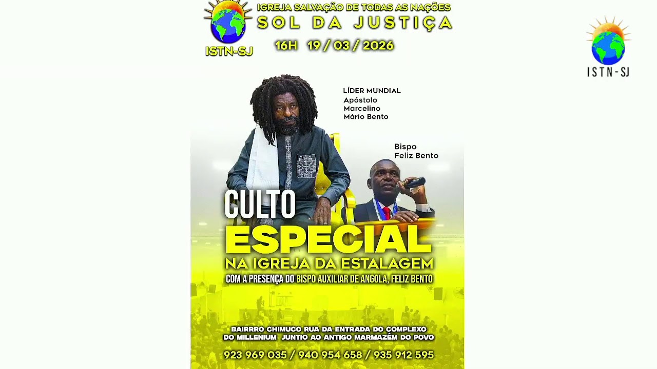 CULTO DE SABÁDO | 14.03.2026